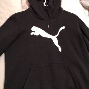 Black and white Puma sweatshirt